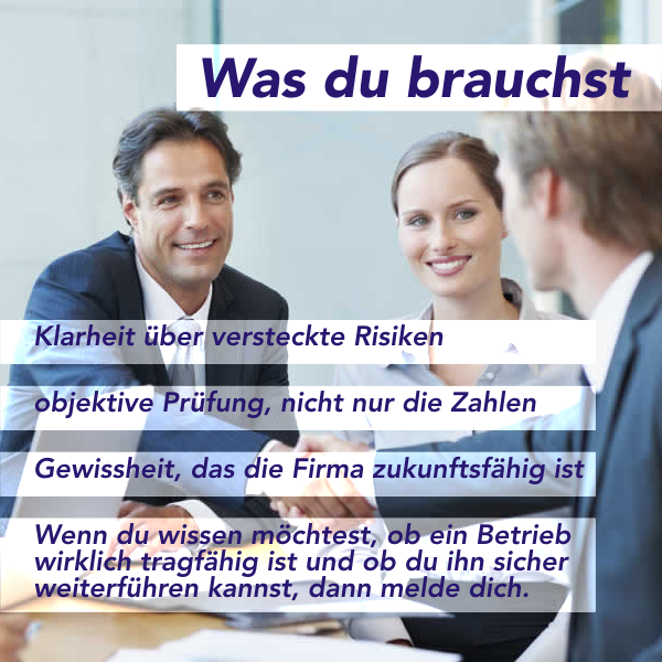 Unternehmenskauf Gutachten